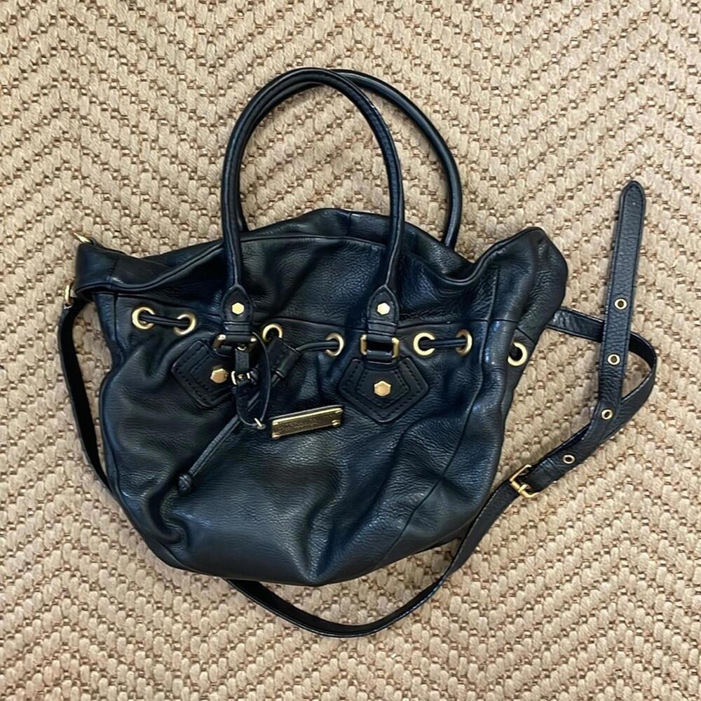 Marc By Marc Jacobs - Mini Leather Bucket Purse -Black